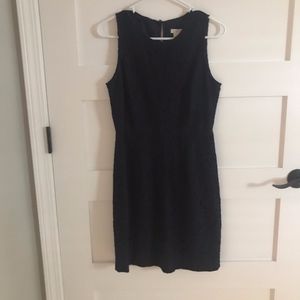 JCrew sleeveless all-over lace dress